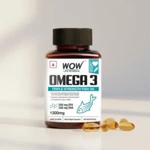 WOW TRIPLE STRENGTH OMEGA-3 FISH OIL CAPSULES