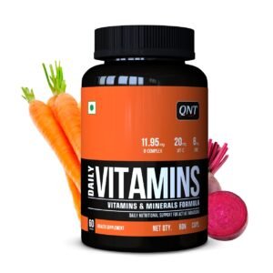 QNT Daily Vitamins – Complete Multivitamin & Mineral Formula