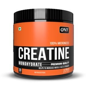 QNT Creatine Monohydrate – 100% Pure Micronized Powder