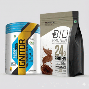 Muscle Science Power & Recovery Combo – Ignitor Next Gen + BIO Concentrate Whey (B1G1 500 g)
