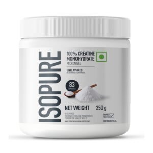 Isopure 100% Creatine Monohydrate Micronized – 250 g, Unflavoured