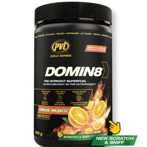 PVL Gold Series DOMIN8 Pre‑Workout Superfuel – 40 Servings