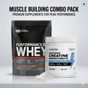 ON Performance Whey + Wellcore Micronised Creatine Combo